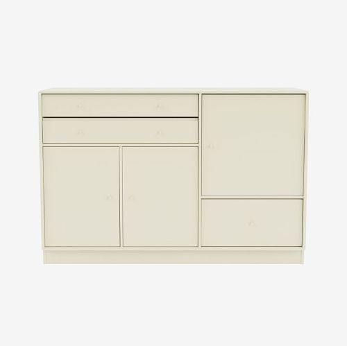 Montana Mega 201202 Skænk med sokkel 7 cm 115,2x38 cm - 150 Vanilla