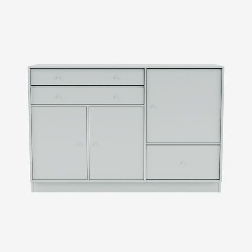 Montana Mega 201202 Skænk med sokkel 7 cm 115,2x38 cm - 156 Oyster