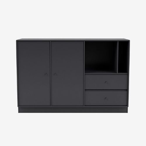 Montana Mega 201203 Skænk med sokkel 7 cm 115,2x38 cm - 04 Anthracite