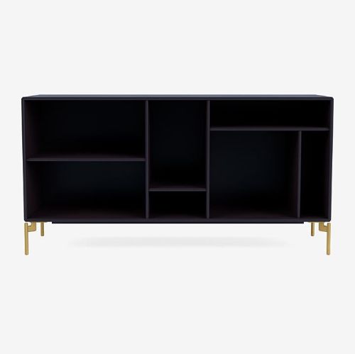 Montana Mega 200801 Skænk med ben 115,2x38 cm - 147 Shadow / Brass