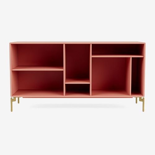 Montana Mega 200801 Skænk med ben 115,2x38 cm - 151 Rhubarb / Brass