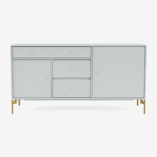 Montana Mega 200802 Skænk med ben 115,2x38 cm - 156 Oyster / Brass