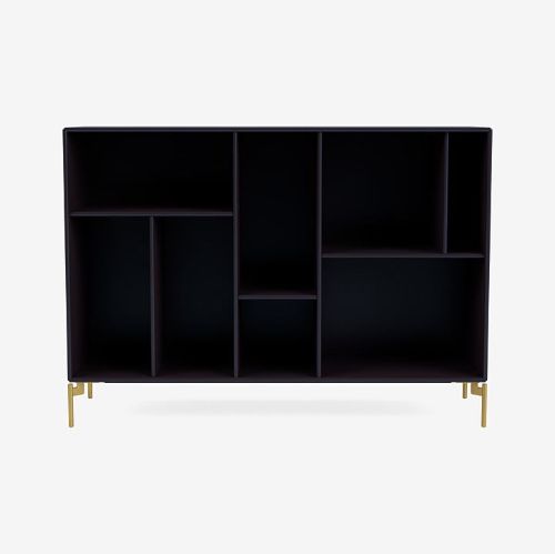 Montana Mega 201201 Skænk med ben 115,2x38 cm - 147 Shadow / Brass
