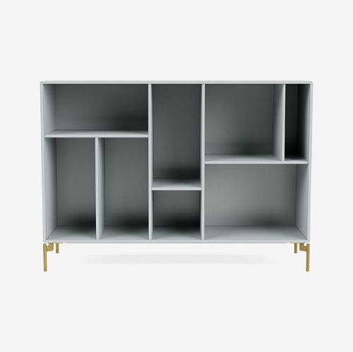 Montana Mega 201201 Skænk med ben 115,2x38 cm - 156 Oyster / Brass