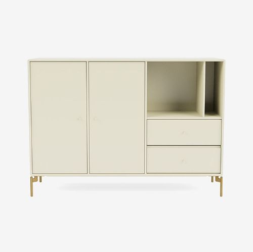 Montana Mega 201203 Skænk med ben 115,2x38 cm - 150 Vanilla / Brass