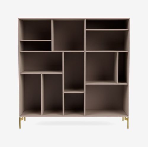 Montana Mega 201801 Skænk med ben 115,2x38 cm - 137 Mushroom / Brass