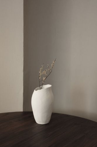 Sibast Furniture Magnolia Vase H: 32 cm - White