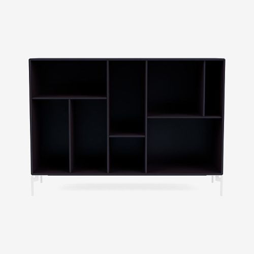 Montana Mega 201201 Skænk med ben 115,2x38 cm - 04 Anthracite / Snow