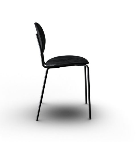 Sibast Furniture Piet Hein Chair SH: 45 cm - Black Oak