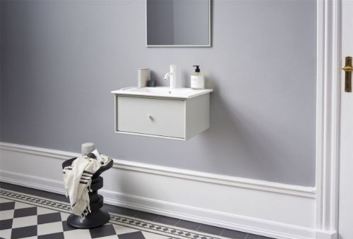 Montana Bathroom Type 1 - 04 Anthracite / White Table Top