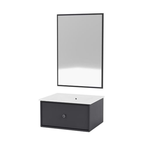 Montana Bathroom Type 1 - 04 Anthracite / Beige Grains Table Top