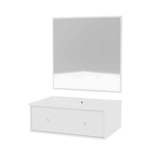 Montana Bathroom Type 2 - 101 New White / Beige Grains Table Top