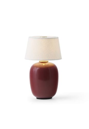 Audo Copenhagen Torso Table Lamp Wireless H: 20 cm - Ruby