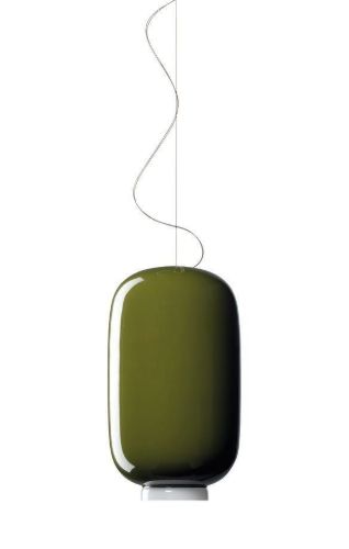 Foscarini Chouchin 2 Pendel LED H: 43 cm - Grøn