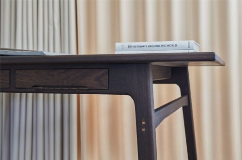 Duus & Møller Noréll Skrivebord L: 160 cm - Røget eg