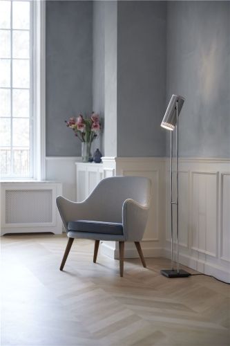 Warm Nordic Trombone Gulvlampe H: 136 cm - Aluminium