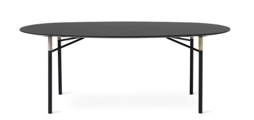 Warm Nordic Affinity Spisebord L: 199 cm - Black