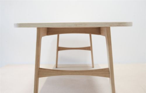 Duus & Møller Summer Sofabord/Bænk L: 120 cm - Massiv eg