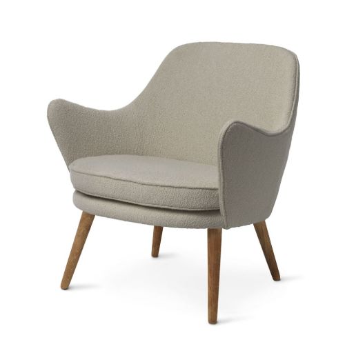 Warm Nordic Dwell Lounge Chair SH: 46 cm - Sand