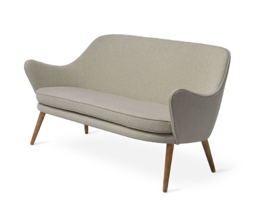 Warm Nordic Dwell 2 Seater Sofa L: 141 cm - Sand