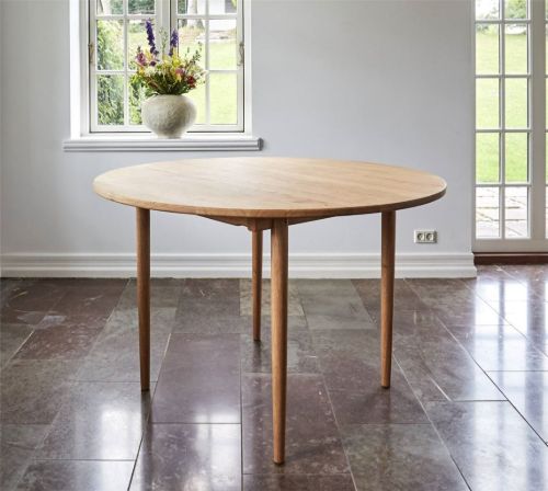 Duus & Møller Year Round Spisebord Ø: 120 cm - Massiv eg