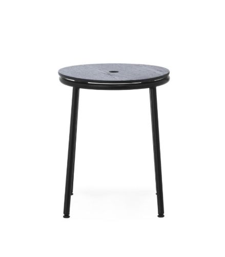 Normann Copenhagen Circa Skammel H: 45 cm - Sort Eg