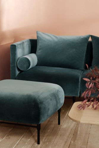 Warm Nordic Galore Module Pouf 75x75 cm - Grey Melange