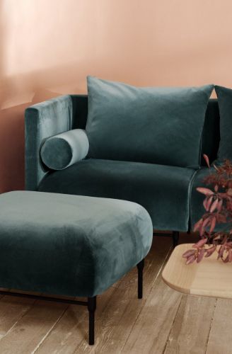Warm Nordic Galore Module Pouf 75x75 cm - Dark Ochre