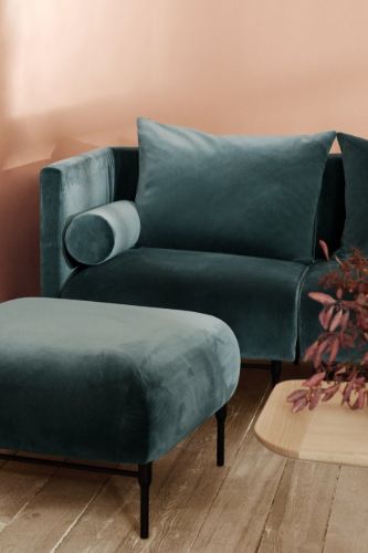Warm Nordic Galore Module Pouf 75x75 cm - Forest Green
