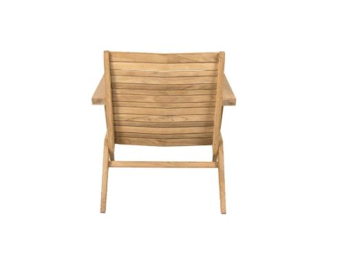 Cane-line Outdoor Flip Loungestol SH: 38 cm - Teak