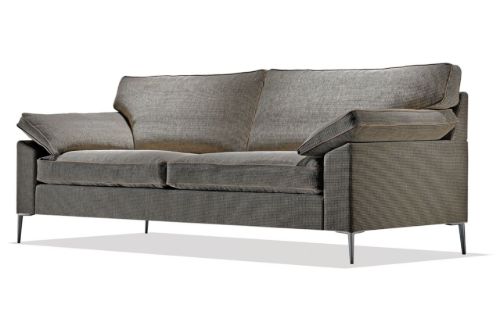 Søren Lund SL 329 2 Pers. Sofa m. Keder L: 182 cm - Grado 94 Tekstil/IG15 Aluminium Ben