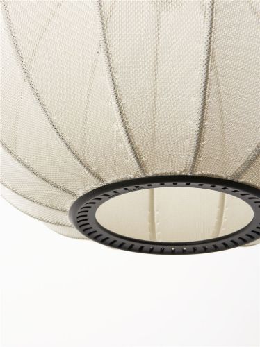 Made By Hand Knit-Wit Oval Pendant Ø: 45 cm - Pearl White