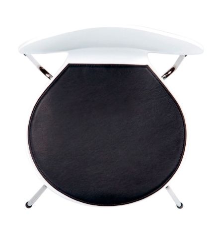 Bent Hansen Hynde til Arne Jacobsens 7'er Stol 8 mm - Basic Black Leather