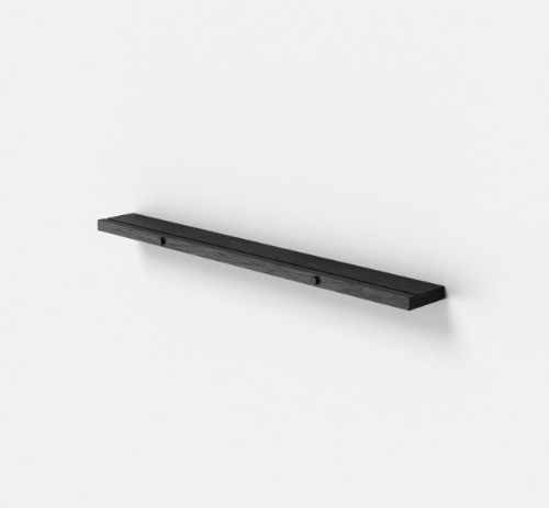 Moebe Gallery Hylde B: 70 cm - Black Stained Oak