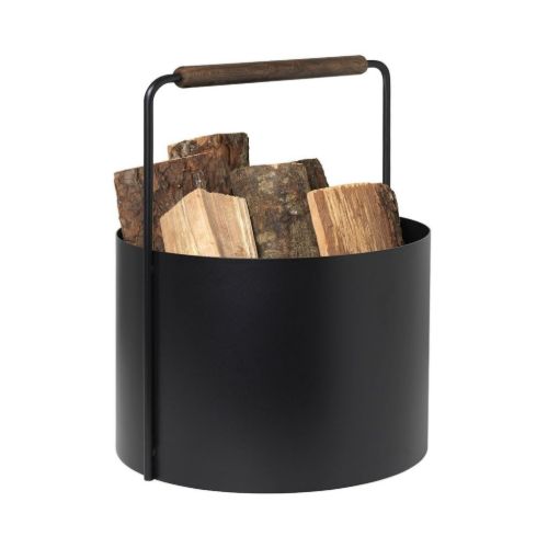 Blomus Ashi Firewood Basket Ø: 35 cm - Brown