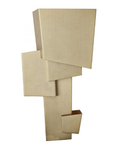 DCW Editions Map 1 Wall Lamp Large H: 39,8 cm - Brass