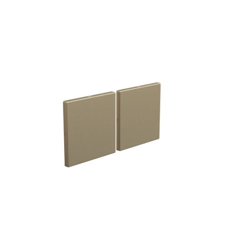 FROST Architectural Hardware Kube 3004 Blind Rosetter - Børstet Guld