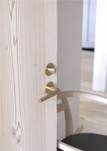 FROST Architectural Hardware HB203 Center Toilet Indikator - Børstet Guld