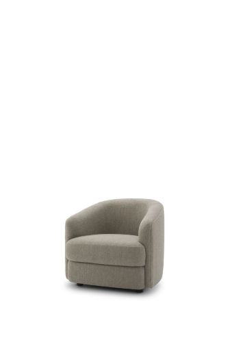 New Works Covent Lounge Chair SH: 42 cm - Nevotex Barnum Hemp 3