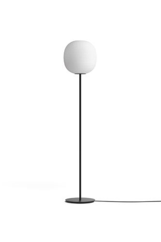 New Works Lantern Floor Lamp Ø: 30 cm - Frosted White Opal Glass
