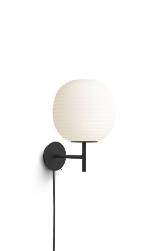 New Works Lantern Wall Lamp Ø: 25 cm - Frosted White Opal Glass