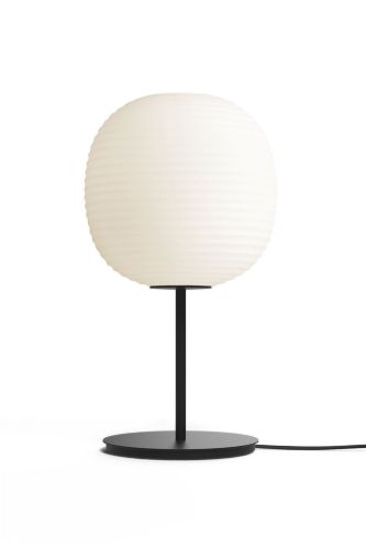New Works Lantern Table Lamp Ø: 30 cm - Frosted White Opal Glass