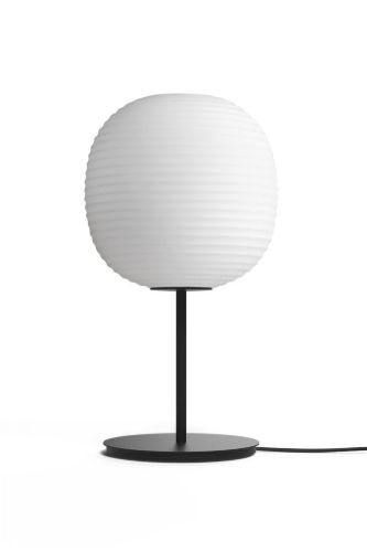 New Works Lantern Table Lamp Ø: 30 cm - Frosted White Opal Glass