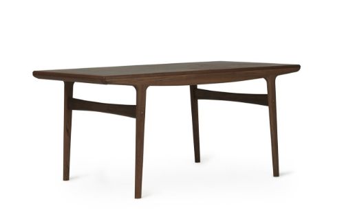 Warm Nordic Evermore Dining Table L: 160 cm - Walnut