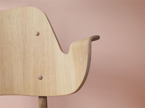 Warm Nordic Gesture Chair SH: 46 cm - Oak