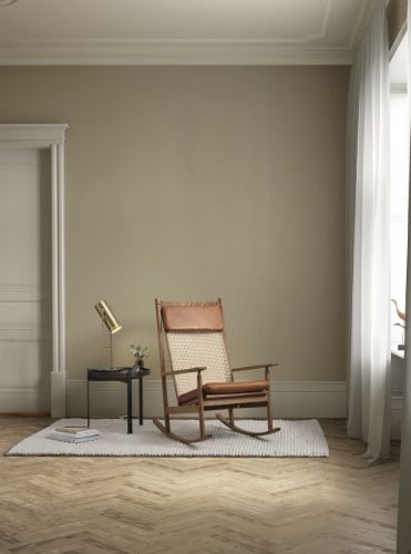 Warm Nordic Swing Rocking Chair H: 103 cm - Oak/Light Syrup
