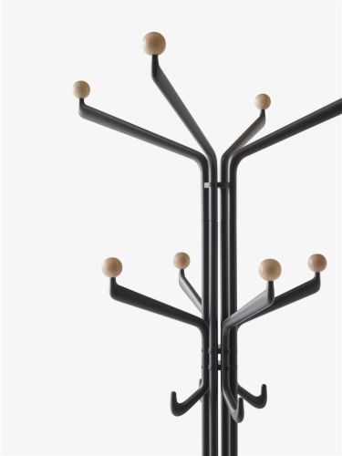 &Tradition Capture SC77 Coat Stand H: 183 cm - Graphite/Oak