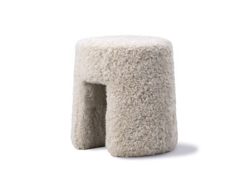Fredericia Furniture 1756 Sequoia Ø: 40 cm - Sheepskin Moonlight