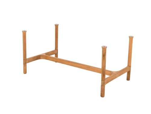 Cane-line Outdoor Twist Sofabord 120x60 cm - Travertine/Teak