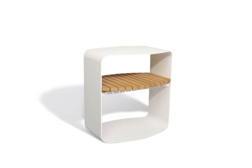 Mindo 109 Side Table 48x35x50 cm - Off White